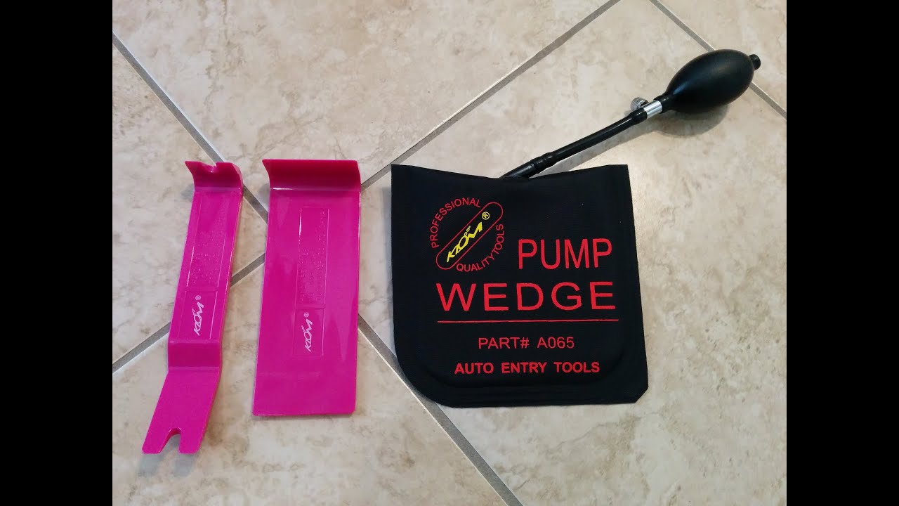 KLOM pump wedge and pry bar first look