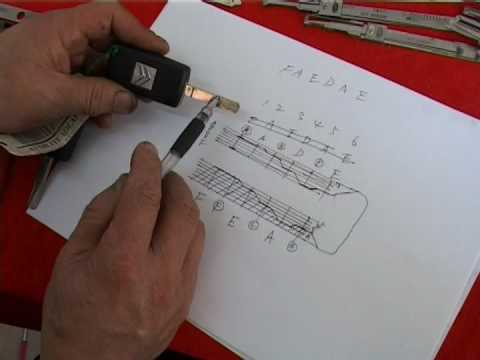 Lishi citreon lock Pick and decoder /same as song 13