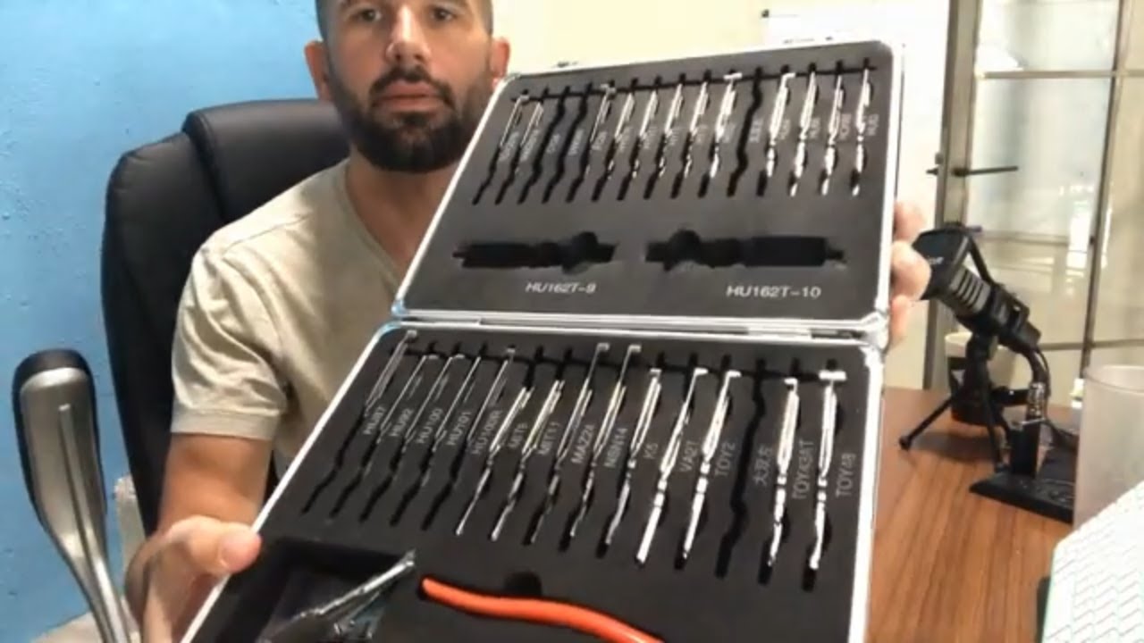 Classic Lishi 32 Piece Set UNBOXING (Car Lock Picks & Decoders)