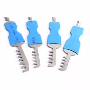 GOSO 4 Pieces Comb Padlock Picks
