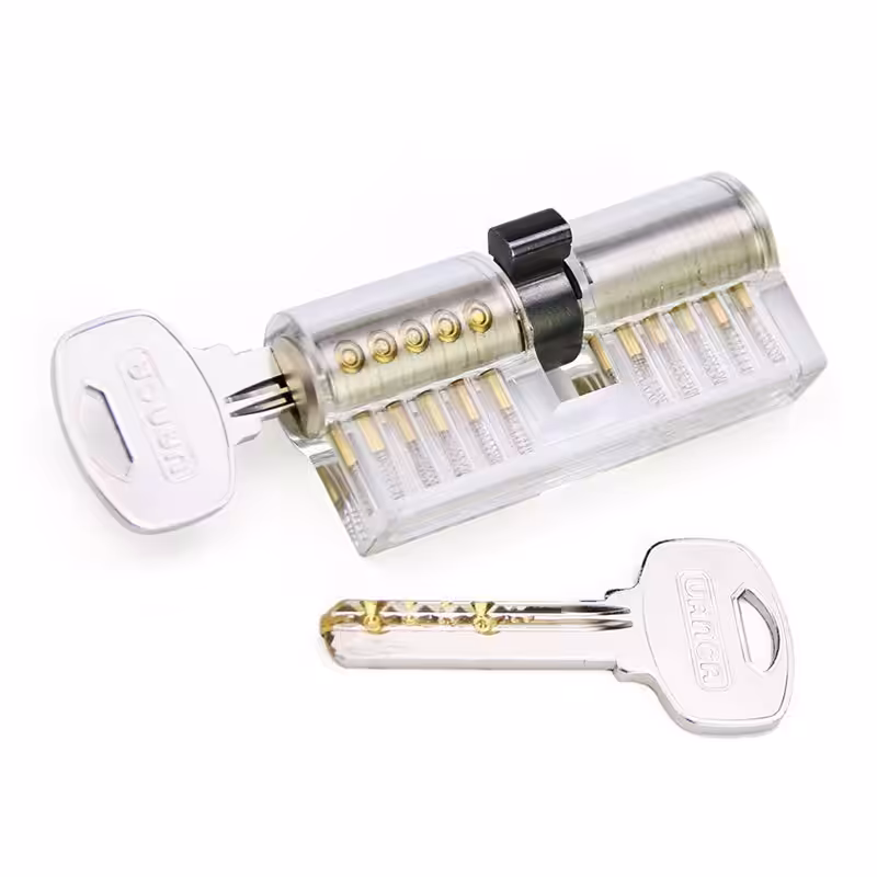 Transparent Mul-T-Lock Practice Lock