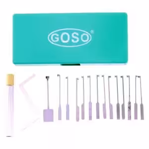 14-Pieces GOSO Dimple Lock Pick Set