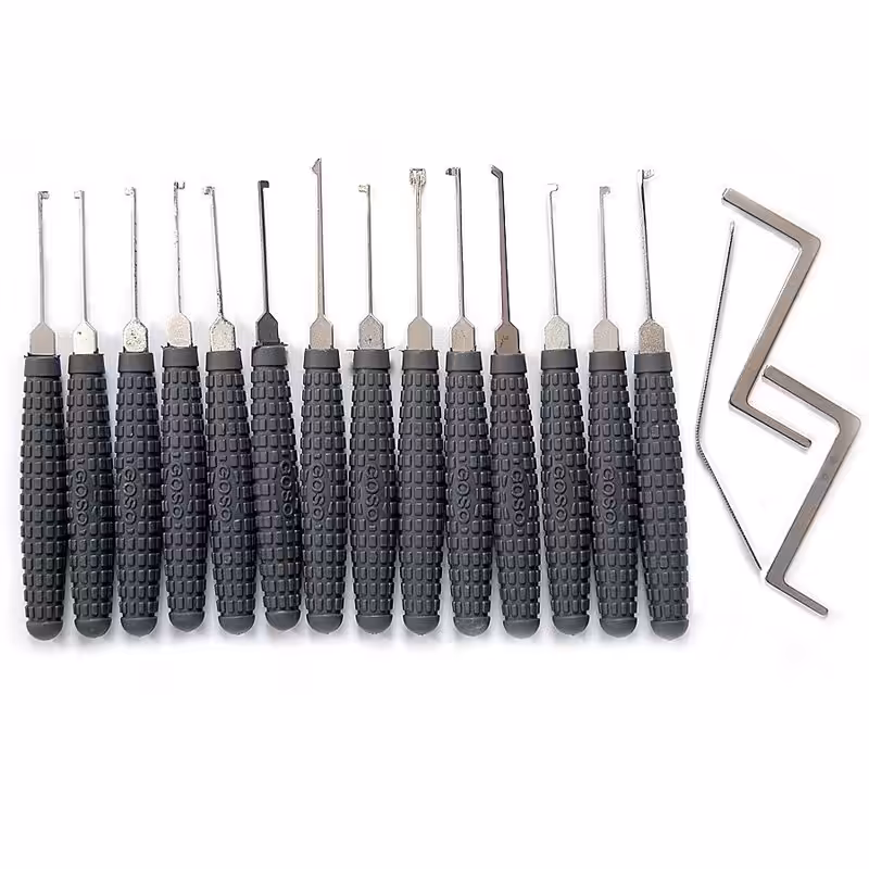 14-Pieces GOSO Dimple Lock Pick Set