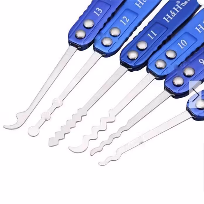 H&H 20 Pieces Boutique Lock Pick Set