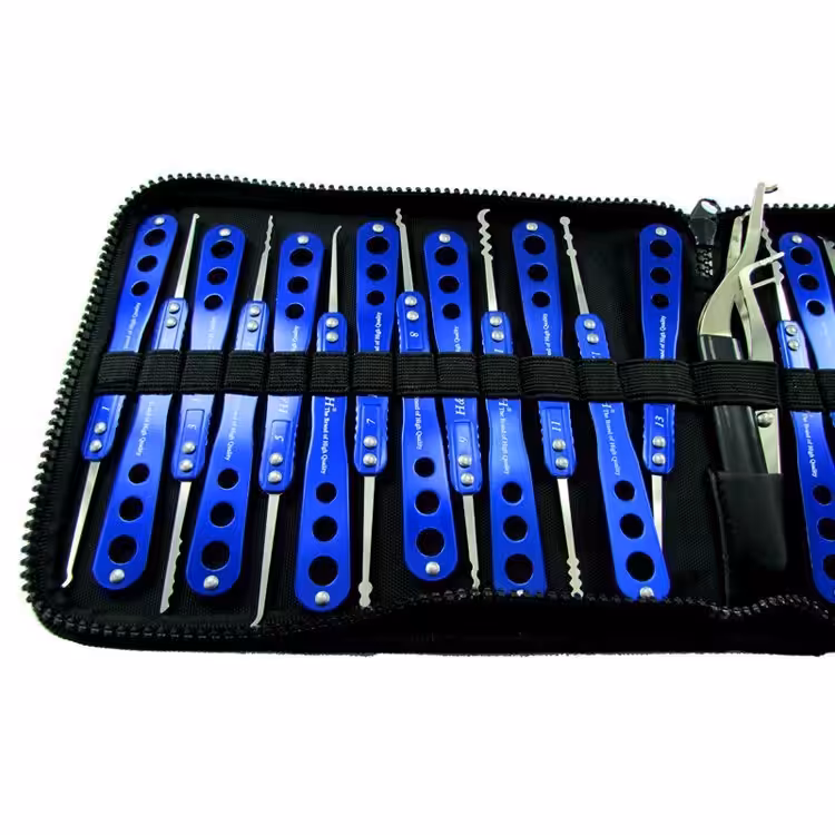 H&H 30-in-1 Lock Picks Set Boutique Locksmith Tools