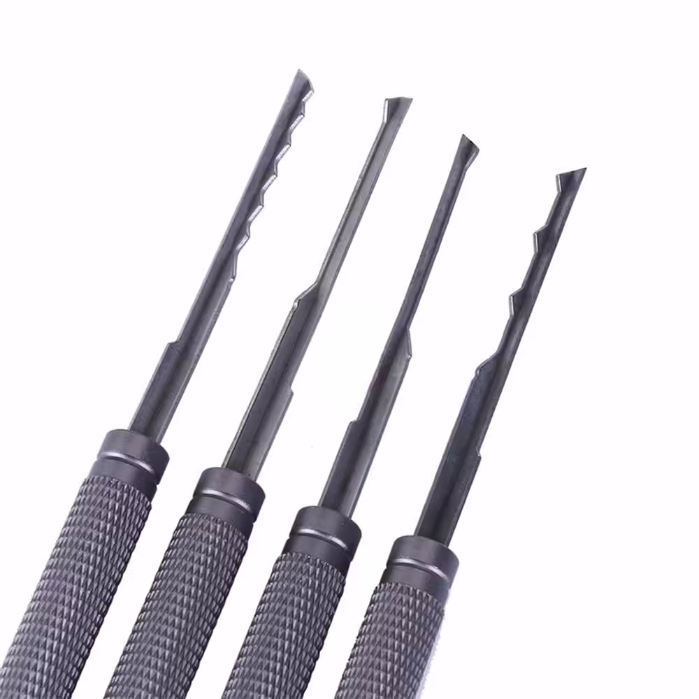 HUK 4 Silver Bullet Dimple Picks