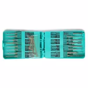 KLOM 32 Pieces Lock Pick Set (Plastic Case Version)