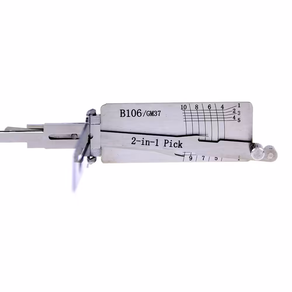 Lishi B106/GM37 2in1 Decoder and Pick