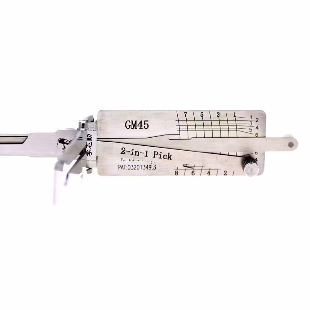 Lishi GM45 2in1 Decoder and Pick