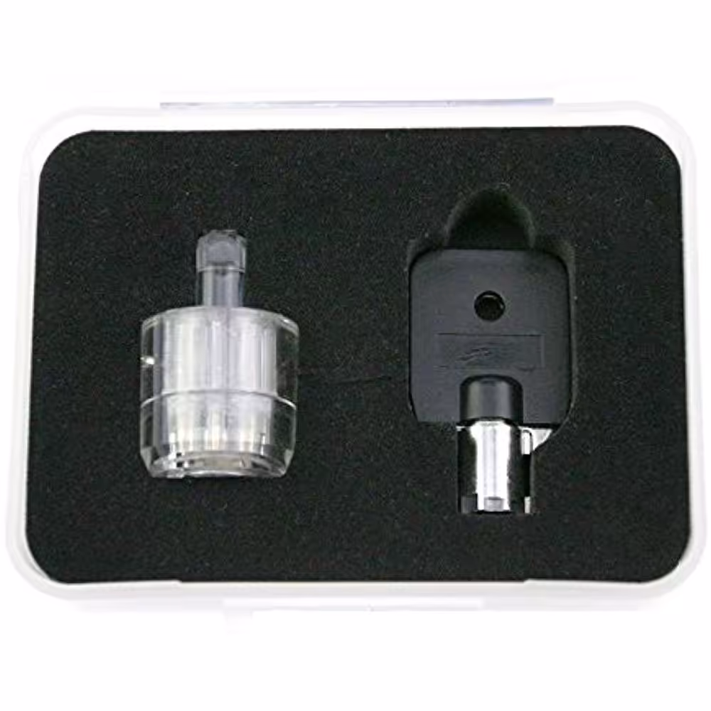 Transparent Tubular Practice Lock