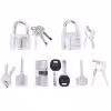 Transparent Visible Practice Locks - 5 Pack