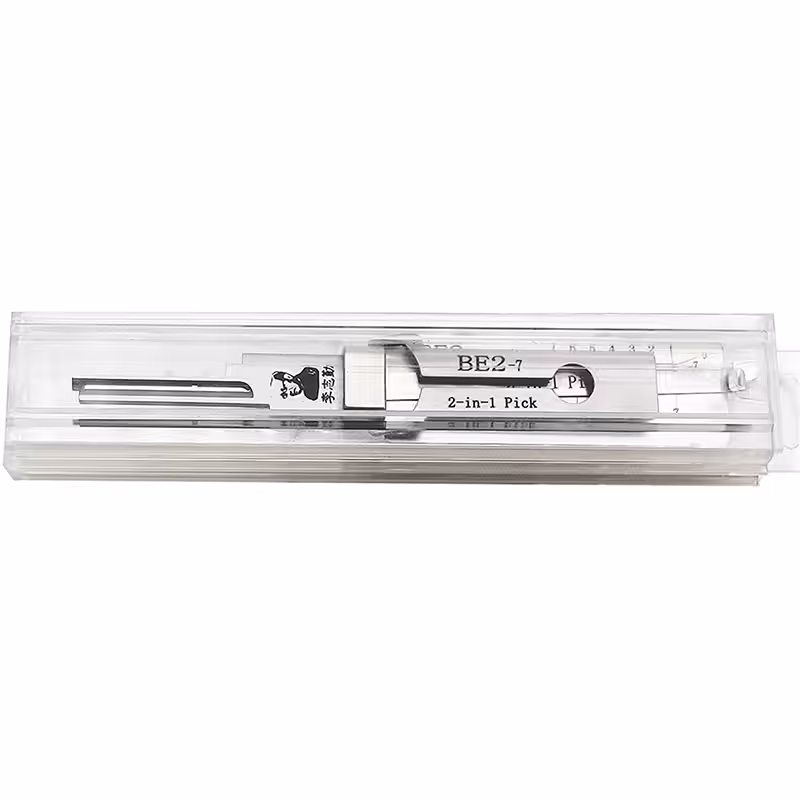Lishi BE2-7 2-in-1 Pick & Decoder for BEST “A” 7 Pin SFIC Cylinders