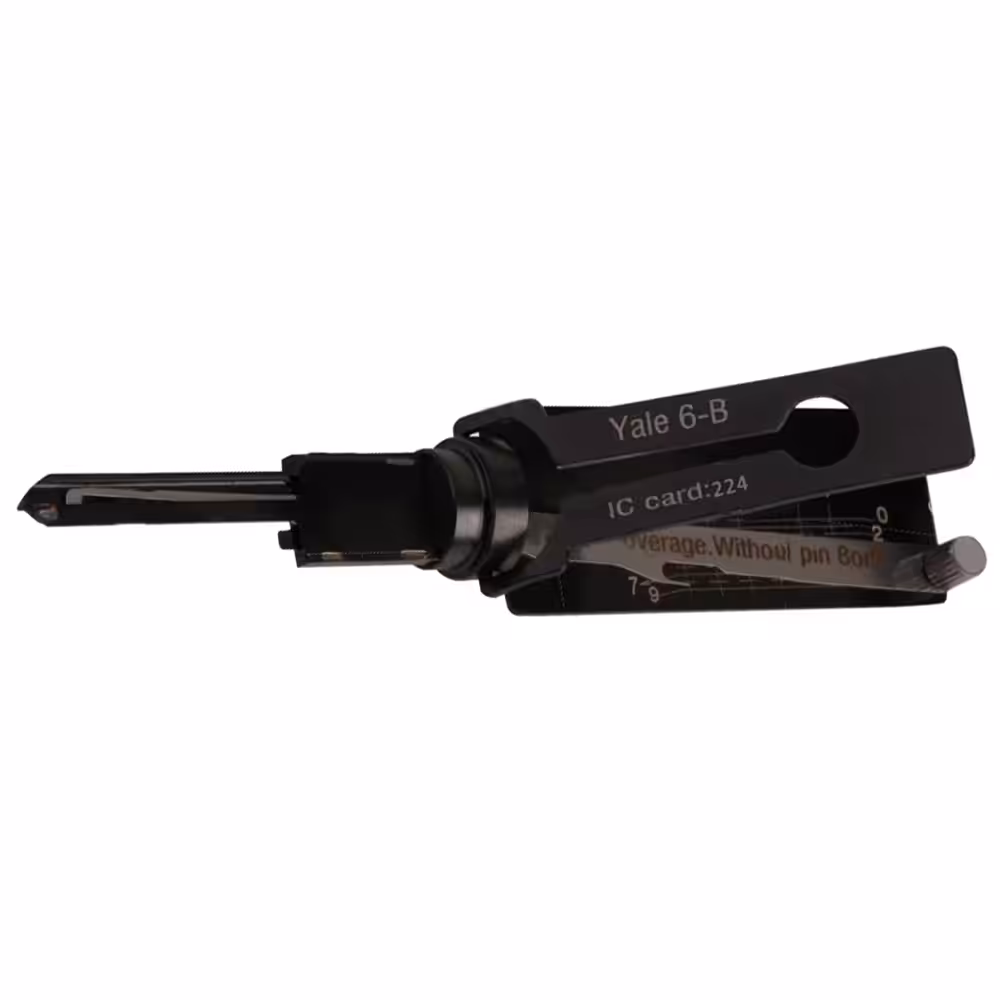Lishi Yale 6-Pin Euro Lock Cylinder