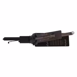 Lishi Style AKK Yale-5B 2-in-1 Pick & Decoder for YALE 5-Pin Euro Lock Cylinder