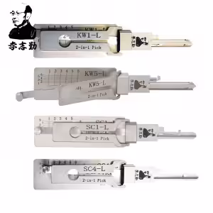 Lishi Residential Set for Kwikset & Schlage Conventional Locks - KW1-L/KW5-L/SC1-L/SC4-L