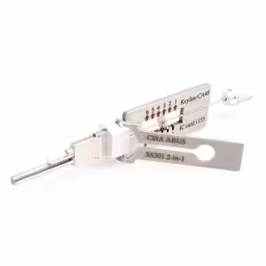 Lishi Style CISA & ABUS 2-in-1 Decoder and Pick