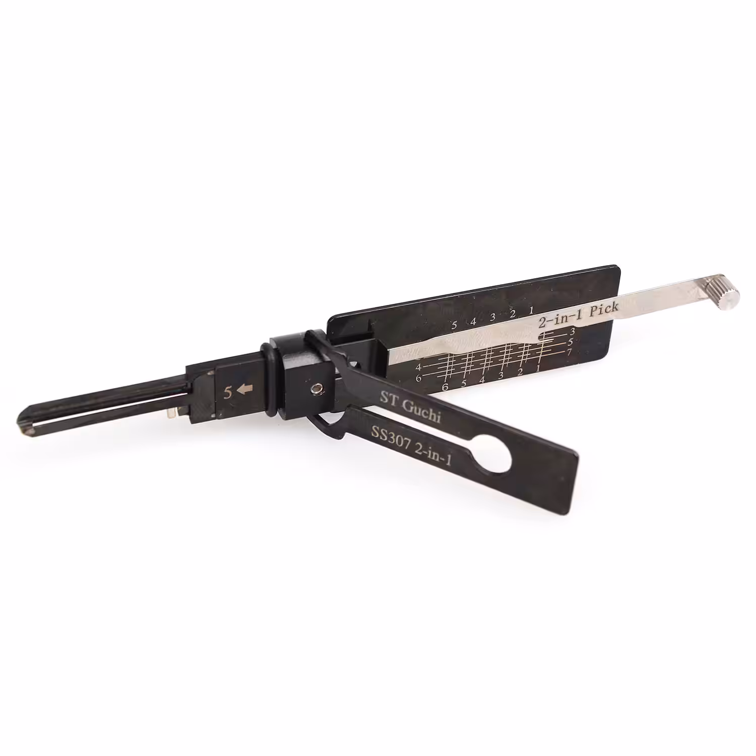 Lishi Style ST Guchi 2-in-1 Decoder and Pick