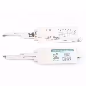 Lishi B106 B107 (Non-warded) Direct Key Reader/Decoder for GM