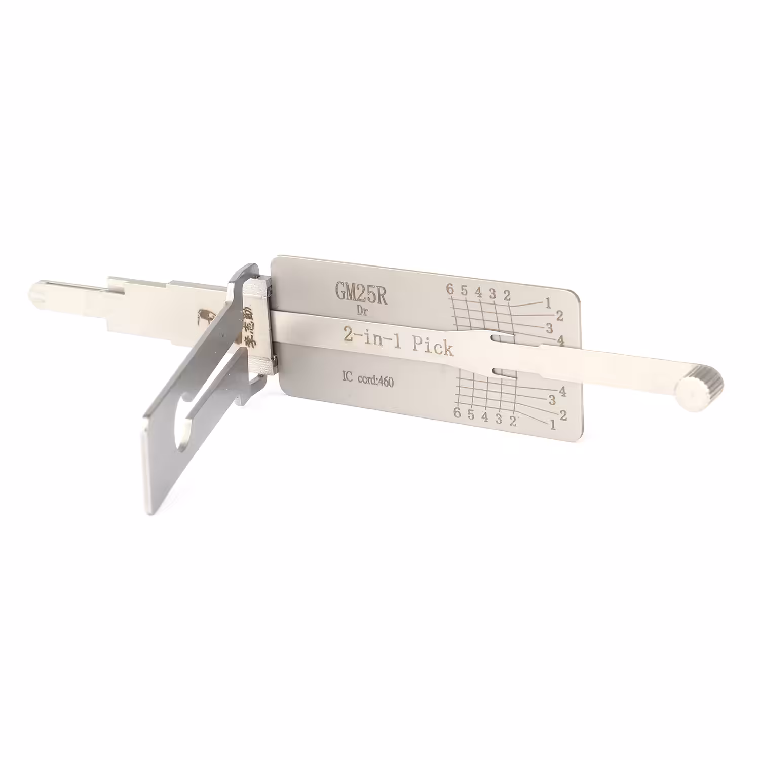 Lishi GM25R 2-in-1 Decoder and Pick for Kenworth, Briggs & Stratton Trucks