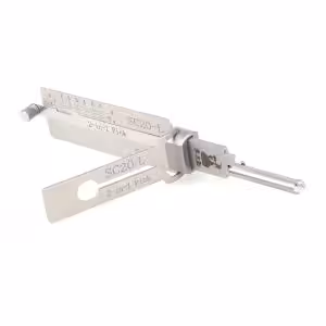 Lishi SC20-L (Reverse Handing) 2-in-1 Pick & Decoder for Schlage L Keyway